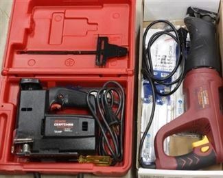 Lot of a Reciprocating Saw and Scroller Saw