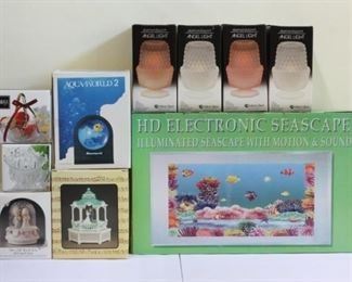 Lot of Assorted Decorative Items in Original Boxes