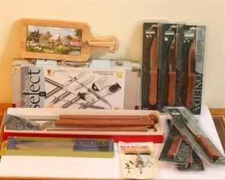 Lot of BBQ Utensils New Cooking Utensils and Knives