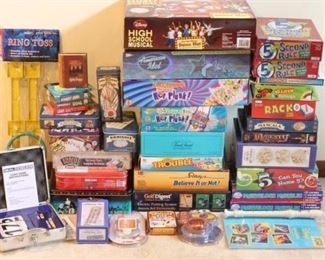 Lot of Contemporary Board Games