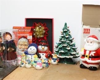 Lot of Contemporary Christmas Decorations