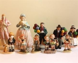 Lot of Occupied Japan Figurines