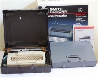 Lot of Two 1980s Electric Typewriters
