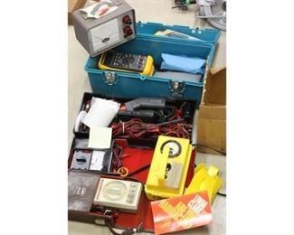 Lot of Various Electrical Testing Equipment