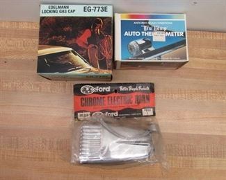 Lot of Vintage New Old Stock Bike and Auto Items