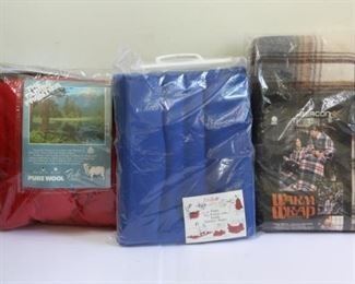 Lot of Vintage New Old Stock Blankets