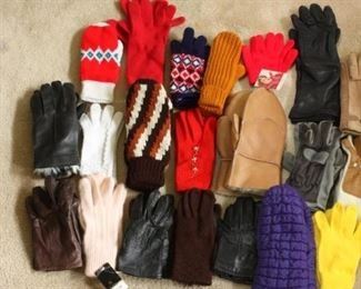 Lot of Winter Gloves
