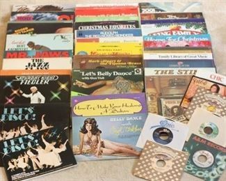 Mixed Lot of Records 78 33 45 rpm