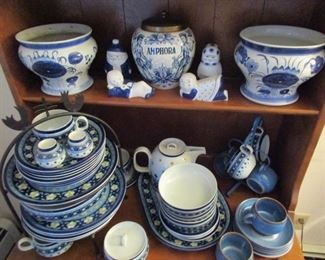 This collector LOVED her blue and white and its evident!