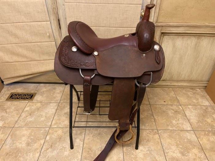 001 Billy Cook Cutting Saddle