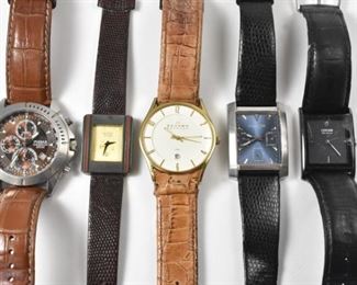 Wristwatch Group Pulsar, Skagen, Gucci