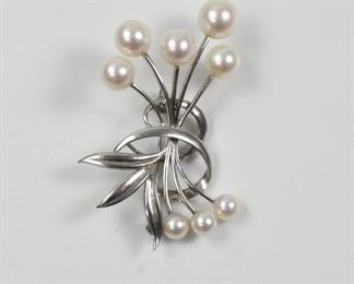 Mikimoto Pearl Pin