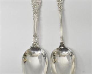 2 Reed & Barton Serving Spoons