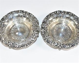 International Sterling Silver Nut Dishes