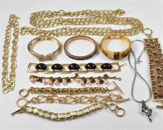 Gold Tone Costume Jewelry, Belt