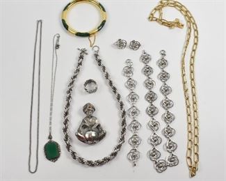 Sterling Jewelry, Marcasite, and Other