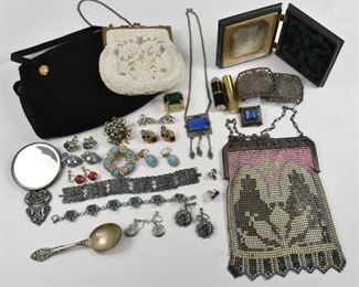 Victorian Vintage Jewelry Purses