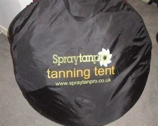 Tanning tent 