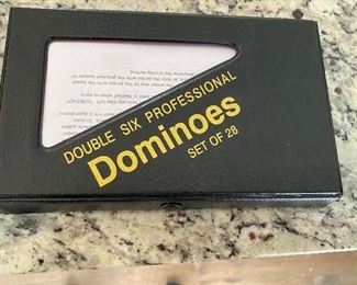 Double Six Professional Dominoes set of 28 BUY IT NOW $8