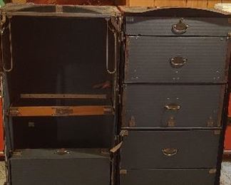 1900's Hartmann Rite Hite Steamer Trunk