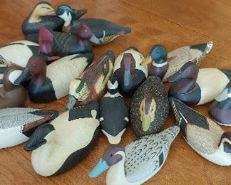 William J Koelpin miniature decoys