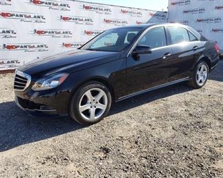 2014 Mercedes-Benz E-Class
Year: 2014
Make: Mercedes-Benz
Model: E-Class
Vehicle Type: Passenger Car
Mileage: 24342
Plate: W6HQ
Body Type: 4 Door Sedan
Trim Level: E350
Drive Line: RWD
Engine Type: V6, 3.5L
Fuel Type: Gasoline
Horsepower:
Transmission: Automatic
VIN #: WDDHF5KB6EA786567
Features and Notes:
Power Windows, Doorlocks, Mirrors, Steering Wheel, Seats, Leather Seats, Heated Seats, Driver Massaging Seat, Hands Free Steering Wheel Controls, Sirus XM Compatable, Sunroof,Navigation
