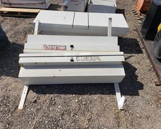 288	

3 Delta Truck Tool Boxes
2 Bed Rail Tool Boxes And Bed Width Tool Box