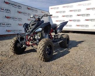 350	

2008 Yamaha YFM700R Special Edition
2008 Yamaha YFM700R Special Edition Vin # JY4AM14Y18C013041 GYTR Front Push Bar GYTR Nerf Bars Fuel Injections