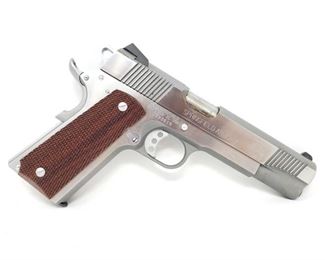 # 10	

Springfield Armory 1911-A1 Semi Auto .45 Auto Pistol
Serial Number: N393618
Barrel Length: 5"

3 Magazines, gun lock, and original case

California Transfer Available. CA transfer can only be done at the Bid Fast and Last office in Hesperia, Ca. NO CA SHIPPING!! $25 out of state shipping for a single handgun purchase with out insurance. Insurance cost varies by purchase amount. Shipping cost for multiple handguns or with rifles will also vary.
 	 	 	