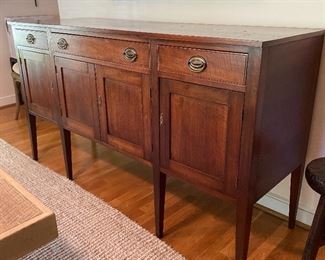 Antique Country Hepplewhite Sideboard