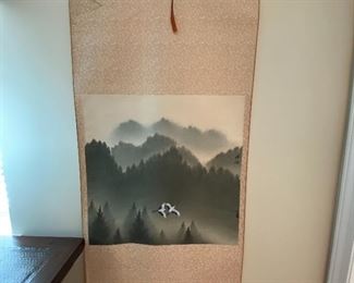 Hand Painted Scroll