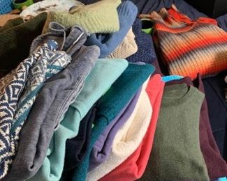 Stack of Sweaters Size XL