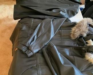 Two Leather Coats