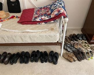 Ladies shoes size 9. All low heel, flat, comfort style. Brands such as Cole Haan, Naot, Merrell, Mephisto