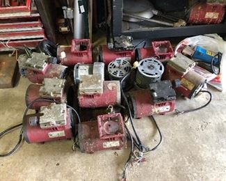 Lots of Thomas motors 