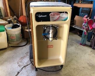 Taylormate soft serve ice cream machine. Older but well maintained. Home owner worked for Taylor 