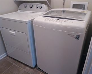 Whirlpool Dryer
LG Washer
