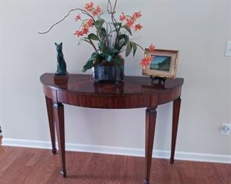 Half Round Wall Table