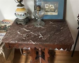 Marble top table 