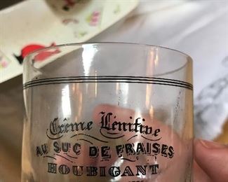 Antique glasses from Hotel in Paris 