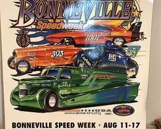 Bonneville speed week poster
