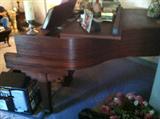 1916 Chas. Charles M Stieff Grand Piano Pic 2