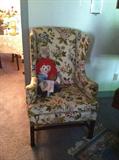 floral chair to match sofa