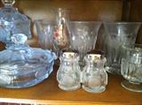 coin glass and other glassware