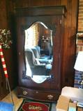 Great large antique wardrobe