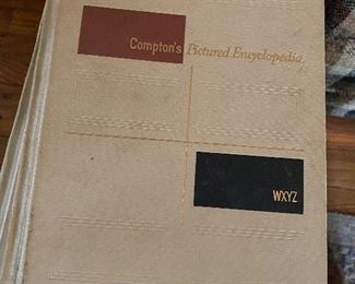 Compton's Pictured Encyclopedia 1965 COMPLETE Set of 15 (A-Z) Fact-Index Vintage