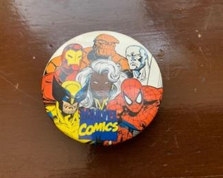 vintage comics pin