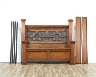 Touchstone Gothic Revival Column Post Bed, King