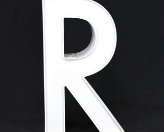 Led Letter Sign "R" 2