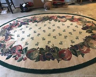 Mohawk Homes Large Oval Area Rug